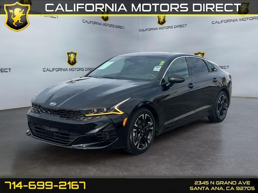 Ebony Black 2021 Kia K5 GT-Line