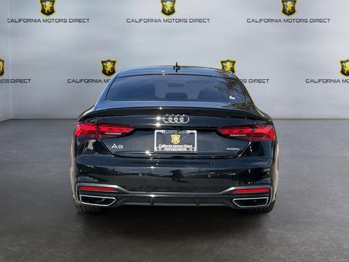 Black 2023 Audi A5 Sportback Premium Plus