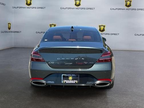 Black Forest Green 2022 Genesis G70 3.3T AWD