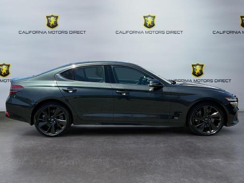 Black Forest Green 2022 Genesis G70 3.3T AWD