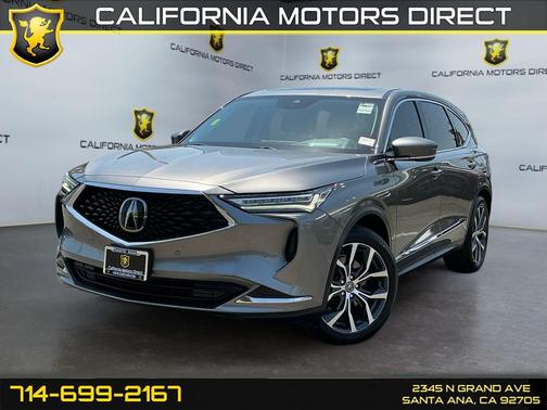 Liquid Carbon Metallic 2023 Acura MDX Technology Package
