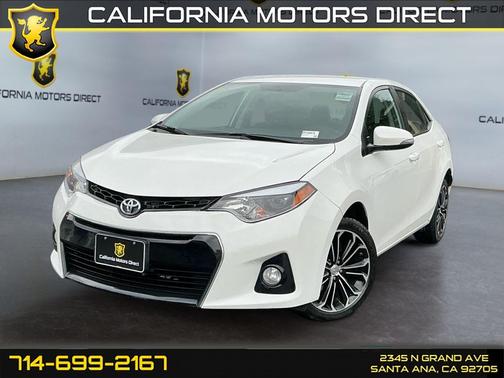 2014 Toyota Corolla S Plus