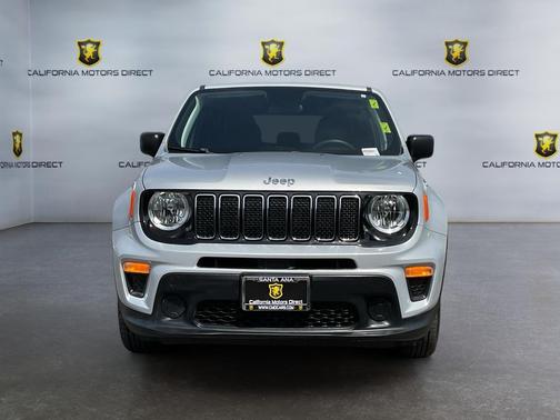 Glacier Metallic Clearcoat 2019 Jeep Renegade Sport