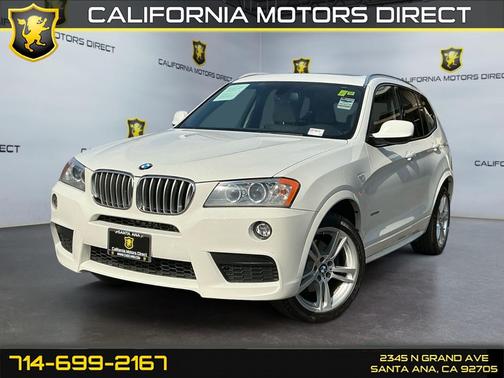 Alpine White 2014 BMW X3 xDrive35i