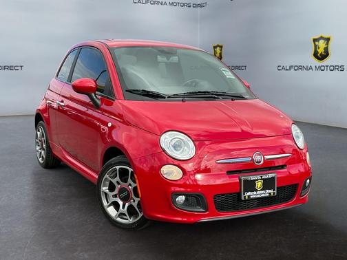 Rosso (Red) 2013 FIAT 500 Sport