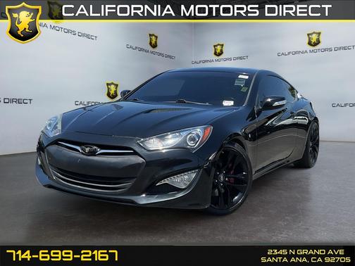 Caspian Black 2015 Hyundai Genesis Coupe 3.8 Ultimate