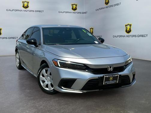 Lunar Silver Metallic 2022 Honda Civic Sport