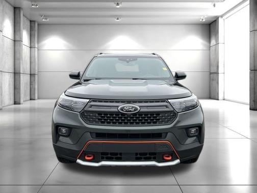 Forged Green Metallic 2023 Ford Explorer Timberline