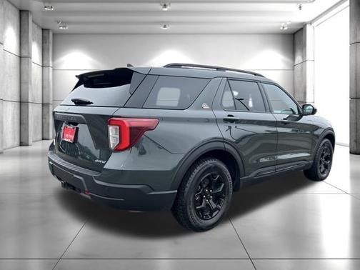 Forged Green Metallic 2023 Ford Explorer Timberline