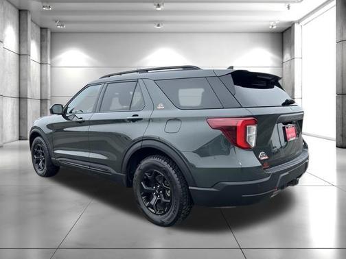 Forged Green Metallic 2023 Ford Explorer Timberline