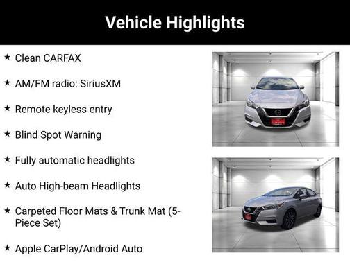 Brilliant Silver Metallic 2021 Nissan Versa 1.6 SV