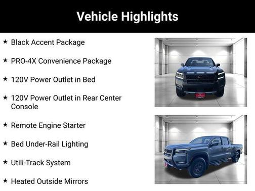 Gun Metallic 2026 Nissan Frontier PRO-4X