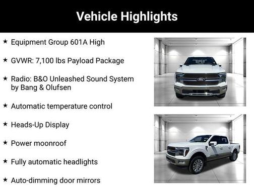 Star White 2025 Ford F-150 King Ranch