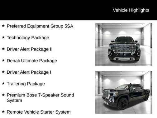 Onyx Black 2020 GMC Sierra 1500 Denali