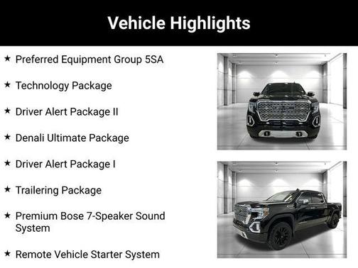 Onyx Black 2020 GMC Sierra 1500 Denali