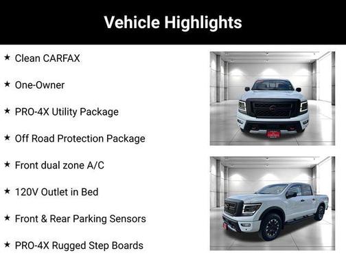 Glacier White 2024 Nissan Titan PRO-4X