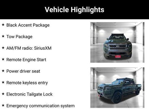 Green 2026 Nissan Frontier SV