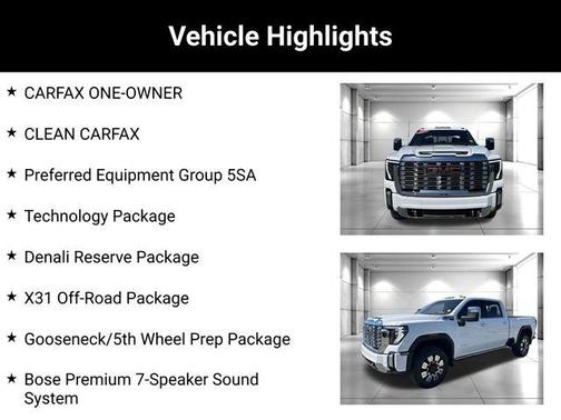 Summit White 2025 GMC Sierra 3500 Denali