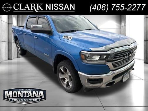 Hydro Blue Pearlcoat 2020 RAM 1500 Laramie