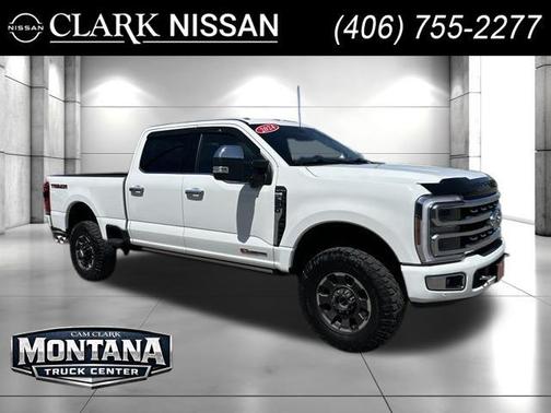 Star White 2024 Ford F-350 Platinum