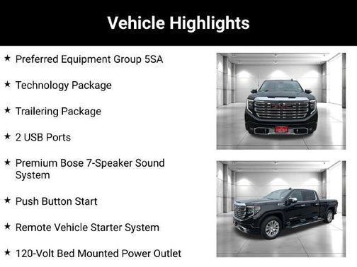 Onyx Black 2023 GMC Sierra 1500 Denali