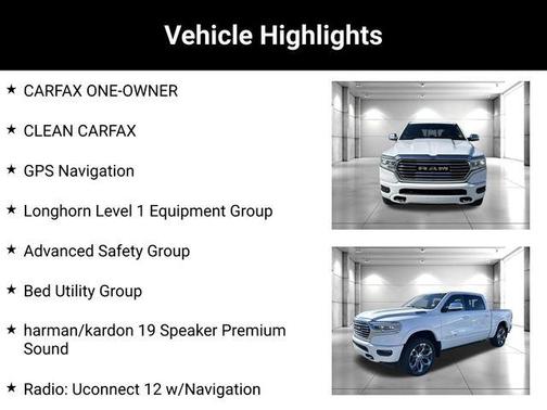 Ivory White 2020 RAM 1500 Longhorn