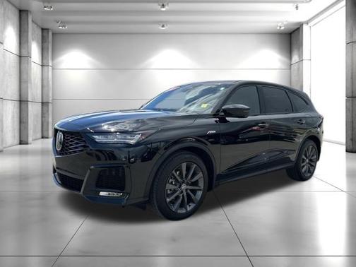 Black 2025 Acura MDX A-Spec