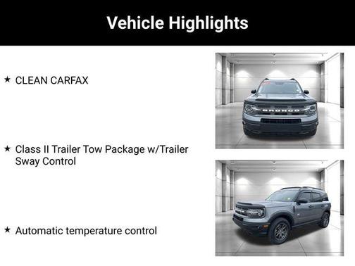 Gray Metallic 2021 Ford Bronco Sport Big Bend