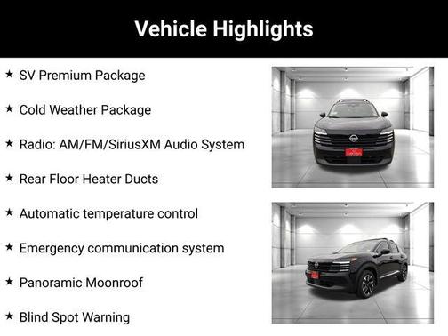 Super Black 2026 Nissan Kicks SV