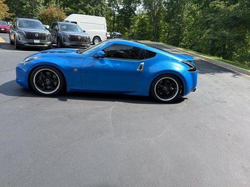 Monterey Blue Pearl 2009 Nissan 370Z Touring