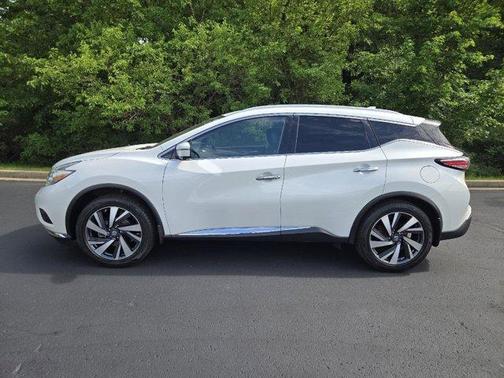 Pearl White 2018 Nissan Murano Platinum