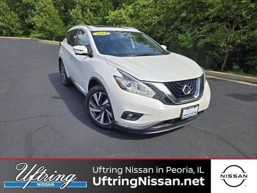 Pearl White 2018 Nissan Murano Platinum
