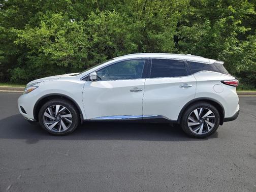 Pearl White 2018 Nissan Murano Platinum