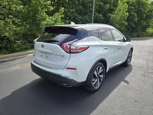 Pearl White 2018 Nissan Murano Platinum
