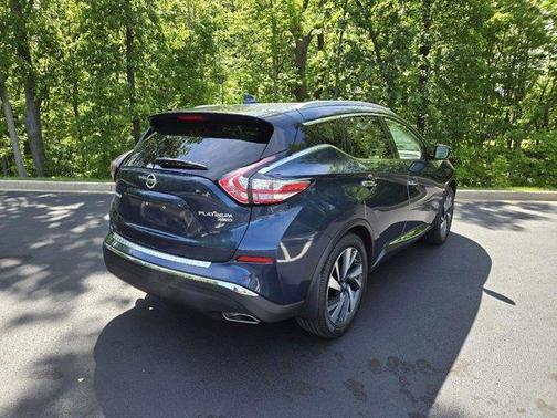 Arctic Blue Metallic 2017 Nissan Murano Platinum
