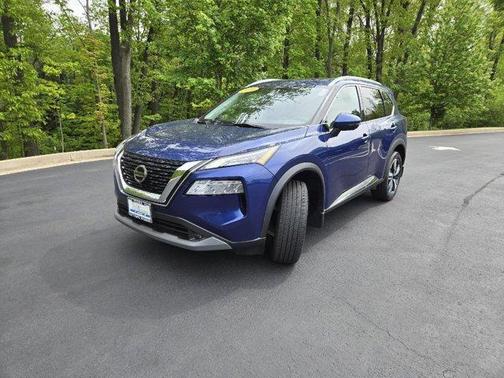 Caspian Blue 2021 Nissan Rogue SL
