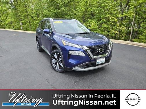 Caspian Blue 2021 Nissan Rogue SL