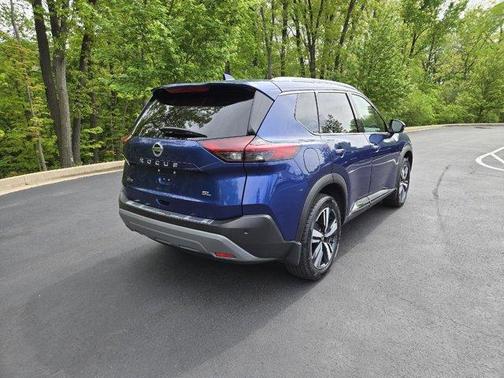 Caspian Blue 2021 Nissan Rogue SL