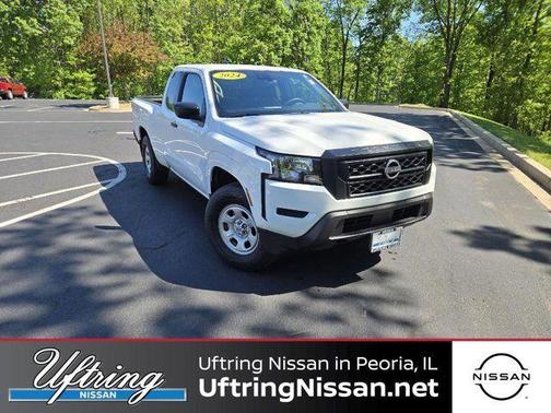 Glacier White 2024 Nissan Frontier S