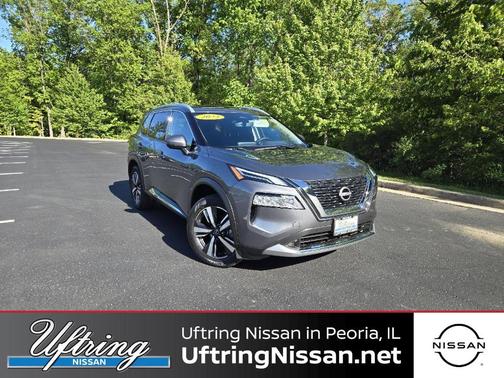 Gun Metallic 2023 Nissan Rogue Platinum