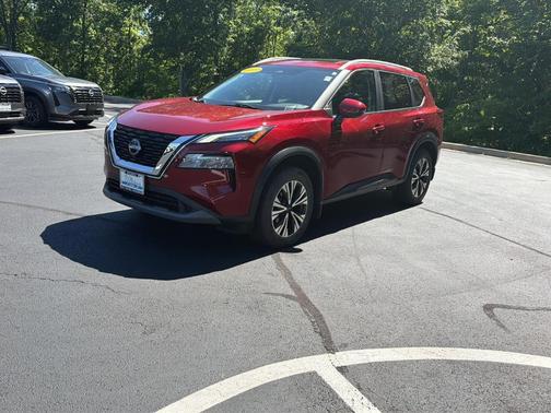 Scarlet Ember 2023 Nissan Rogue SV