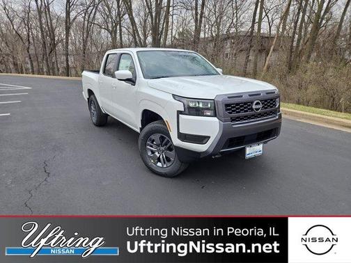 Glacier White 2026 Nissan Frontier SV