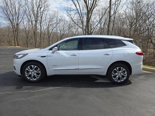 White Frost Tri-Coat 2020 Buick Enclave Avenir