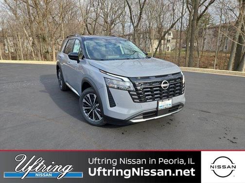 Boulder Gray Metallic 2026 Nissan Pathfinder Platinum