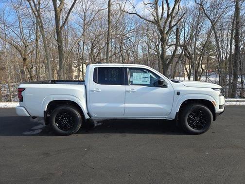 Glacier White 2026 Nissan Frontier SV