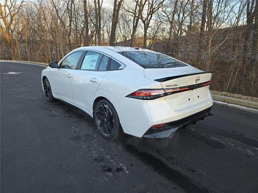 Aspen White 2026 Nissan Sentra SR