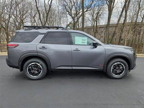 Gun Metallic 2026 Nissan Pathfinder Rock Creek