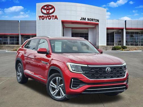 Red Metallic 2024 Volkswagen Atlas Cross Sport 2.0T SEL