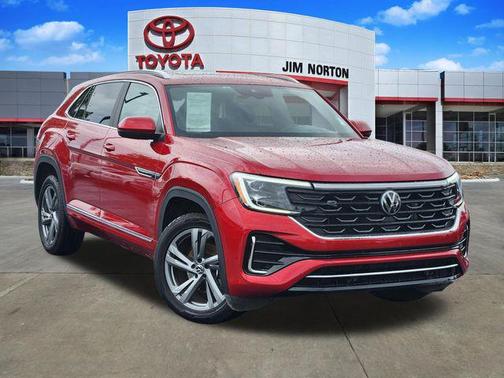 Red Metallic 2024 Volkswagen Atlas Cross Sport 2.0T SEL