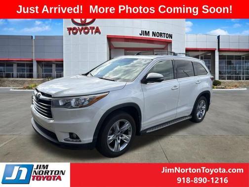 Blizzard Pearl 2016 Toyota Highlander Limited Platinum